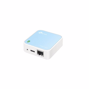 TP-Link TL-WR802N langaton reititin Fast Ethernet yksikaistainen (2,4 GHz) sininen, valkoinen