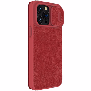 Case Nillkin Qin Pro Leather Apple iPhone 14 Pro Max red