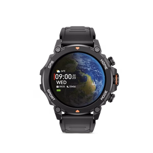 Ksix Smartwatch EXPLORER älykello, musta, GPS, 1.43" AMOLED, 5 ATM