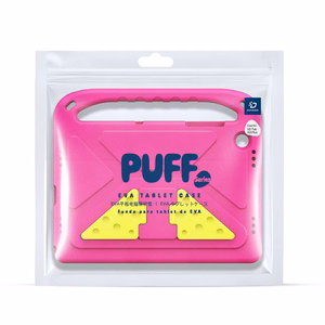 Dux Ducis Puff Suojakuori Samsung X210/X215/X216 Tab A9 Plus 11.0/X230/X235/X236 Tab A11 Plus 11.0:lle vaaleanpunainen