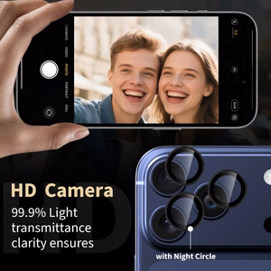 Tech-Protect Camring Fit+ kamerasuoja iPhone 14 Pro / Max / 15 Pro / Max / 16 Pro / Max / 17 Pro / Max:lle - Hopeinen
