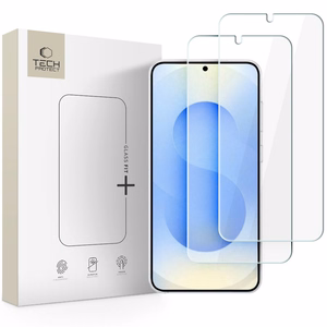 TECH-PROTECT GLASS FIT+ 2-Pack Karkaistu lasi Samsung Galaxy S26:lle