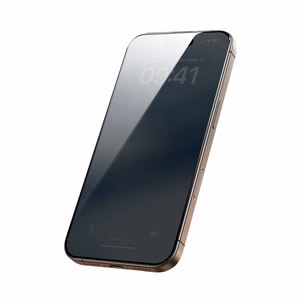Benks Karkaistu Lasi Air Shield Privacy (TF67) iPhone 17/16 Pro:lle Musta - 10 kpl