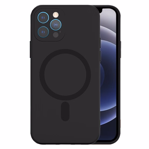 TEL PROTECT MagSilicone Case for Iphone 15 Pro Black