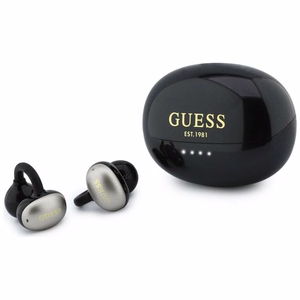 Wireless earphones OWS Guess Metalic Finish Electropated Parts Classic Logo black