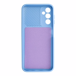 Camshield Soft suojakuori Samsung Galaxy A14 4G/5G:lle vaaleansininen