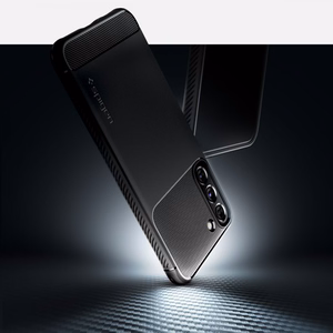 Spigen Rugged Armor kotelo Samsung Galaxy S22 - Matta musta