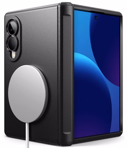 Ringke Onyx Flap -suojakuori laitteelle Samsung Galaxy Z Fold 8, MagSafe-yhteensopiva – musta