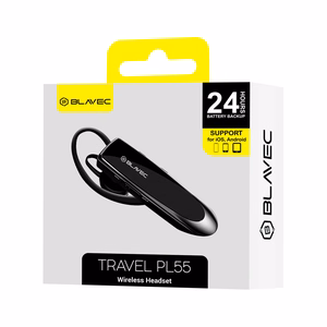 Blavec Bluetooth Headset Travel PL55 Multipoint (BHPL55-B) musta