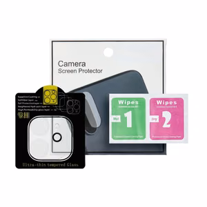 5D Full Glue Camera Karkaistu lasi - iPhone 11:lle läpinäkyvä