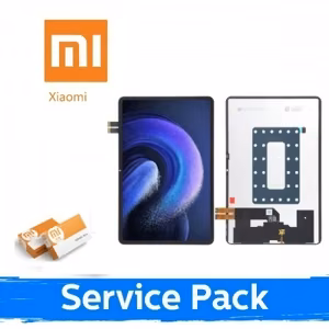 LCD-näyttö yhteensopiva Xiaomi Mi Pad 6 musta kehyksellä (Service Pack)