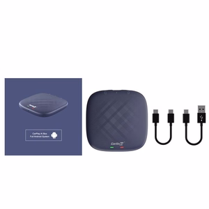 CARLINKIT langaton AI Box -sovitin Android 13 – 8GB+128GB alkuperäisille autoradioille CarPlay:lla, sininen