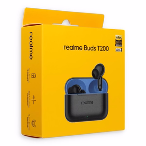 Langattomat kuulokkeet Realme Buds T200 mystinen harmaa