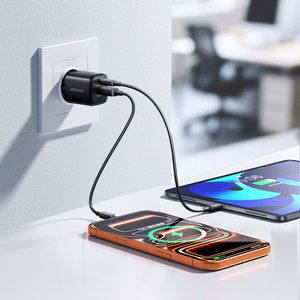 Charger Joyroom (JR-TG7) (1xUSB-C;1xUSB 3A 33W) black