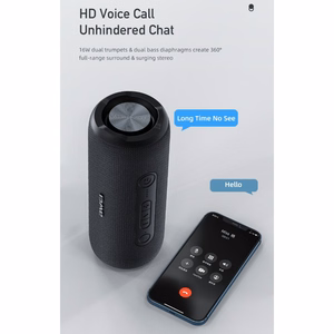 Bluetooth-kannettavat kaiuttimet Awei Y669 31W - musta