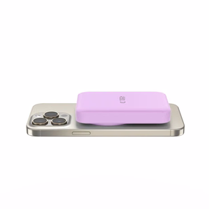 Tech-Protect LifeMag MagSafe PB11 10000mAh Power Bank - vaaleanpunainen
