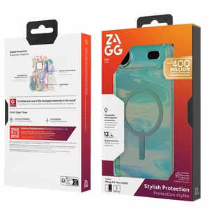 ZAGG suojakuori MILAN SNAP MagSafe-yhteensopiva iPhone 17 Air:lle oil slick