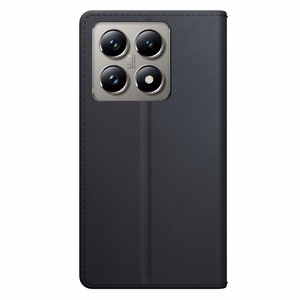 3mk Wallet Case Xiaomi 14T Prolle - musta
