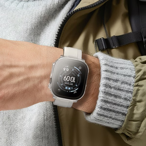 AmazingThing Radix Glass Näytönsuoja suojakuorella Apple Watch Ultra 3 49mm:lle - kirkas