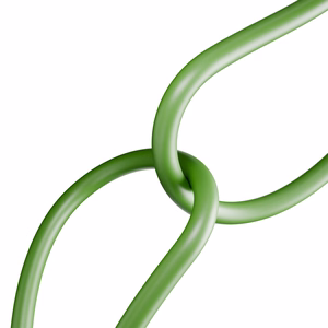 Puro ICON USB-C - USB-C -kaapeli 1,5 m - vihreä