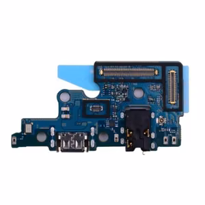 Charging Port Compatible With Samsung A705 A70 2019 with Flex Silver OEM