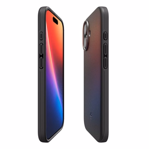 Spigen Thin Fit Mag Magsafe Suojakuori iPhone 17:lle musta