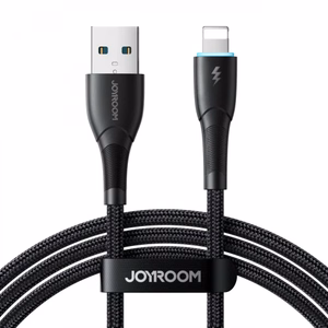 Joyroom Starry Series SA32-AL3 3A USB-A / Lightning kaapeli 1m - musta