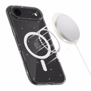 Tech-Protect FlexAir MagSafe Suojakuori iPhone 17 Air:lle - Kirkas Glitter