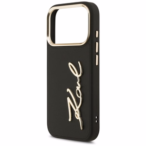 Karl Lagerfeld Karl Script Logo -suojakuori iPhone 17 Pro - musta