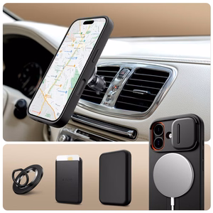 Tech-Protect Kevlar Aura MagSafe Suojakuori iPhone 17:lle - Musta