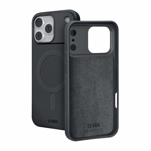 SBS Instinct Mag suojakuori mallille iPhone 18 Pro / 17 Pro, MagSafe-yhteensopiva – musta