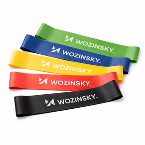 Wozinsky WGO-5 mini aktivointivastuskuminauhat lateksista - 5 kpl