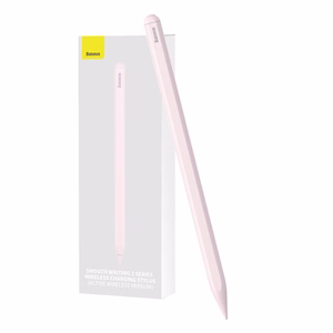 Langattomasti lataava kynä puhelimelle / tabletille Baseus Smooth Writing (vaaleanpunainen)