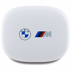 BMW Bluetooth kuulokkeet BMBEMIATP20LOH TWS + telakka-asema valkoinen/valkoinen Printed Logos