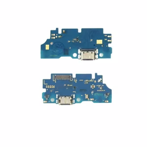 Charging Port Compatible With Samsung A175 A17 4G with Flex Silver OEM