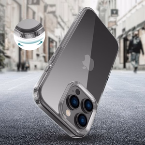 Tech-Protect FlexAir Hybrid Suojakuori iPhone 16 Pro:lle - läpinäkyvä