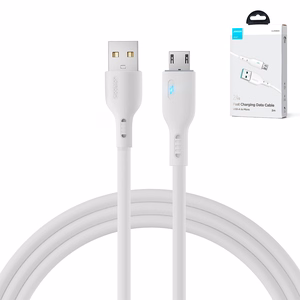 Joyroom Premium Series A13 USB-A / micro USB 2.4A 2m kaapeli - valkoinen