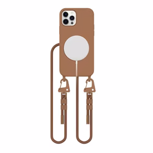 Tech-Protect MagNecklace MagSafe Suojakuori iPhone 12 / 12 Pro:lle - ruskea
