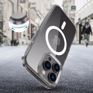 Tech-Protect FlexAir Hybrid MagSafe Suojakuori iPhone 16 Pro:lle - läpinäkyvä