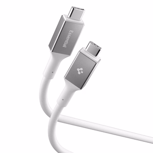 Spigen EB24012CC USB-C Kaapeli 240W 120cm - Valkoinen