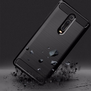 CARBON suojakuori XIAOMI Redmi 9T / Poco M3 musta