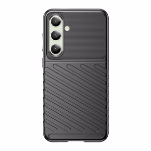 Thunder Suojakuori Samsung Galaxy S24 FE Silikoninen panssarisuoja - Musta