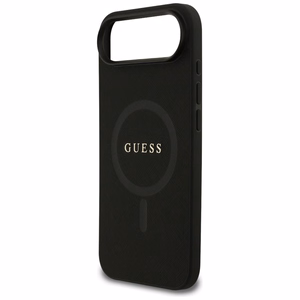 Guess Saffiano Classic Logo MagSafe suojakuori iPhone Air - musta