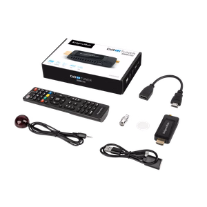 DVB-T2 HEVC H.265 -miniviritin HDMI-liittimellä