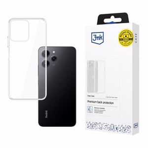3mk Clear Case suojakuori Xiaomi Redmi 12:lle - läpinäkyvä