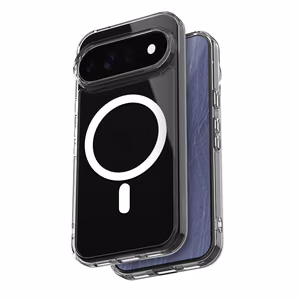 Crong Hybrid Clear Magnetic MagSafe -suojakuori Google Pixel 11 -mallille, läpinäkyvä