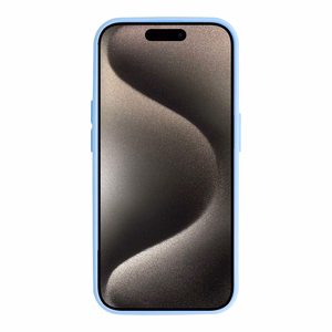 Camshield Soft Suojakuori iPhone 15 Pro Max:lle vaaleansininen