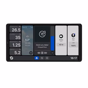 Shelly Wall Display X2 WiFi/BLU (valkoinen)