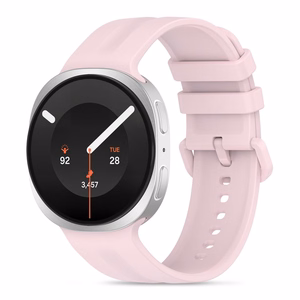 Tech-Protect Silicone Evo -ranneke mallille Samsung Galaxy Watch 40/44/46 mm – vaaleanpunainen