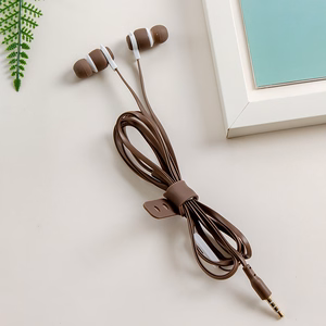 CASNI CS-179 Nappikuulokkeet mikrofonilla - beige